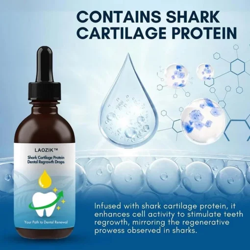 LAOZIK™ Shark Cartilage Protein Dental Regrowth Drops - Image 2