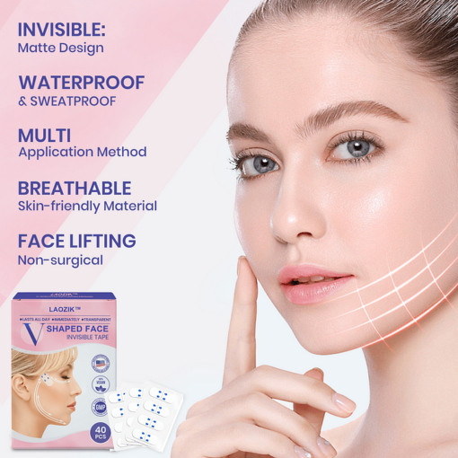 LAOZIK V-shaped face Lifting Invisible Adhesive Tape - Image 3