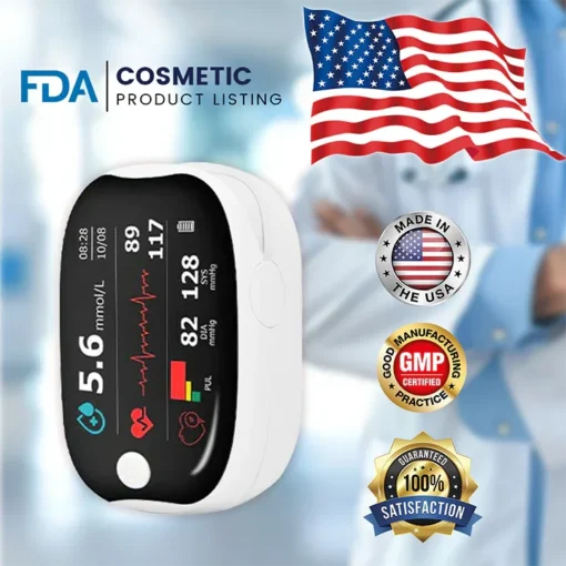 LAOZIK™ GlucoSense Laser Blood Glucose Monitoring Device