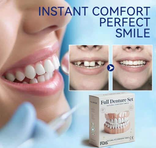 Laozik™ - Advanced Customized Full Denture Set