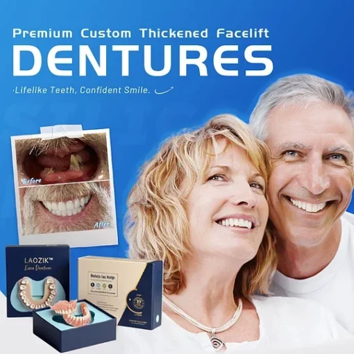 LAOZIK™ Silicone Lined Denture Set - Image 3